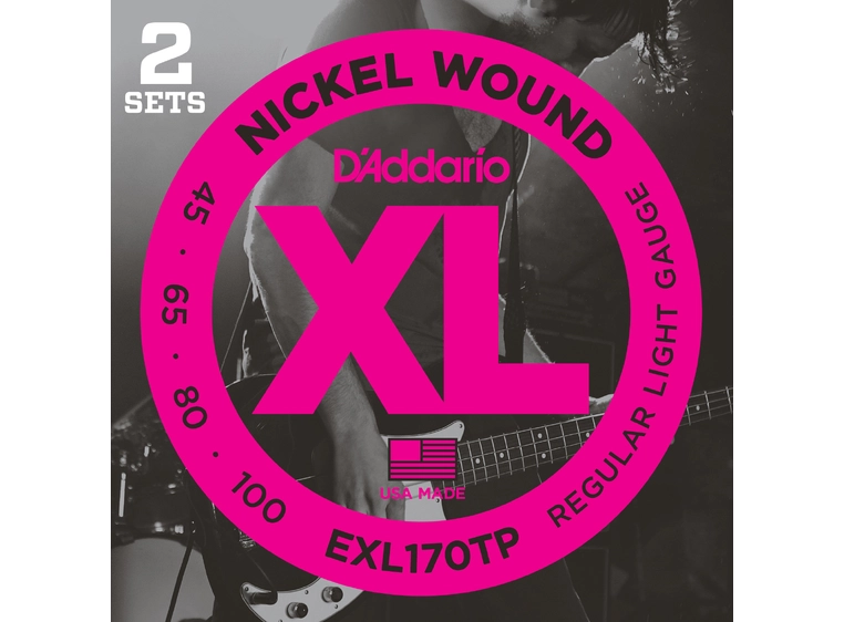 D'addario EXL170TP Twin Pack El. Bass (045-100) 